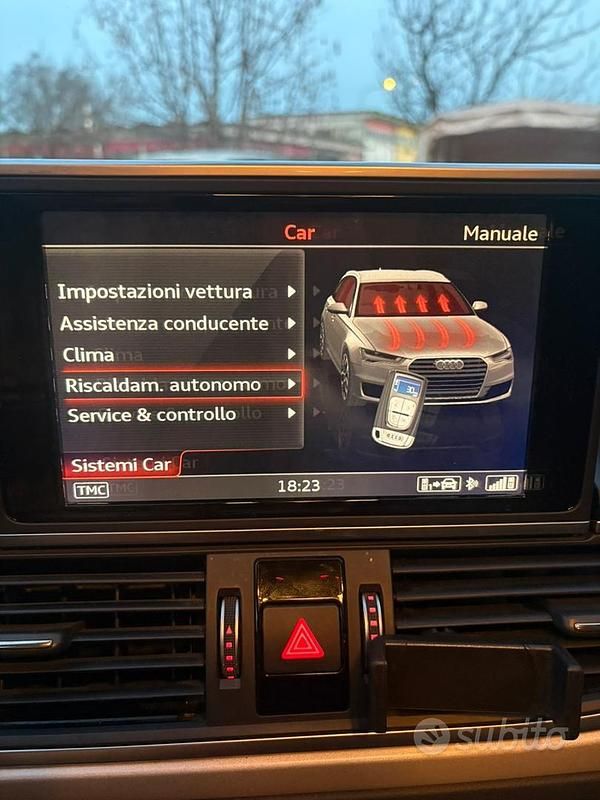 Usata Audi A6 190 CV (139 kW) 2015 Nero Station wagon