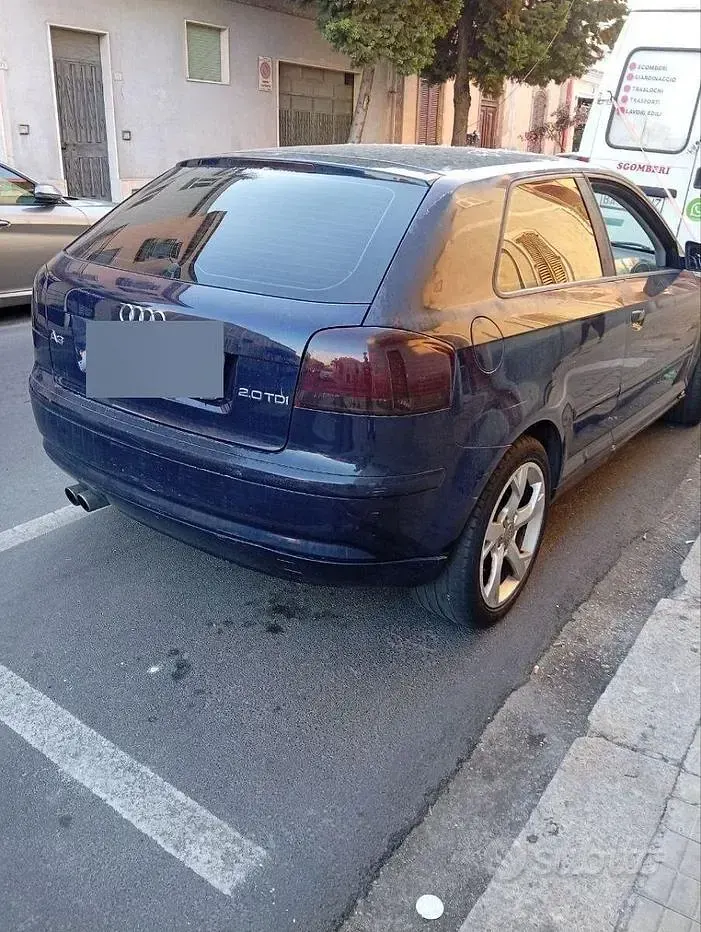 Usata Audi A3 140 CV (102 kW) 2008 Bluazzurro Utilitaria