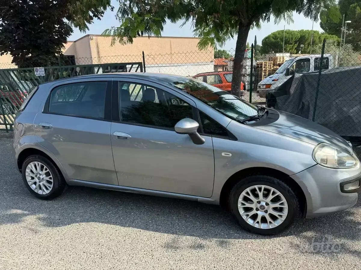 Usata Fiat Punto Evo Dynamic 69 CV (50 kW) 2012 Grigio Utilitaria