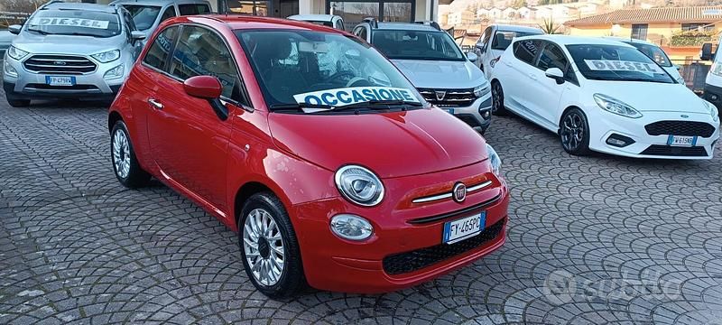 Usata Fiat 500 69 CV (50 kW) 2019 Rosso Berlina