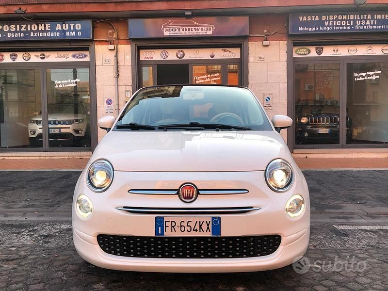 Usata Fiat 500 Lounge 69 CV (50 kW) 2018 Bianco Berlina