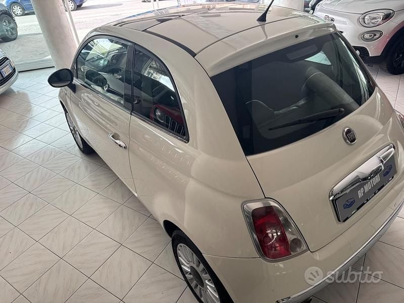 Usata Fiat 500 Sport 75 CV (55 kW) 2010 Bianco Berlina
