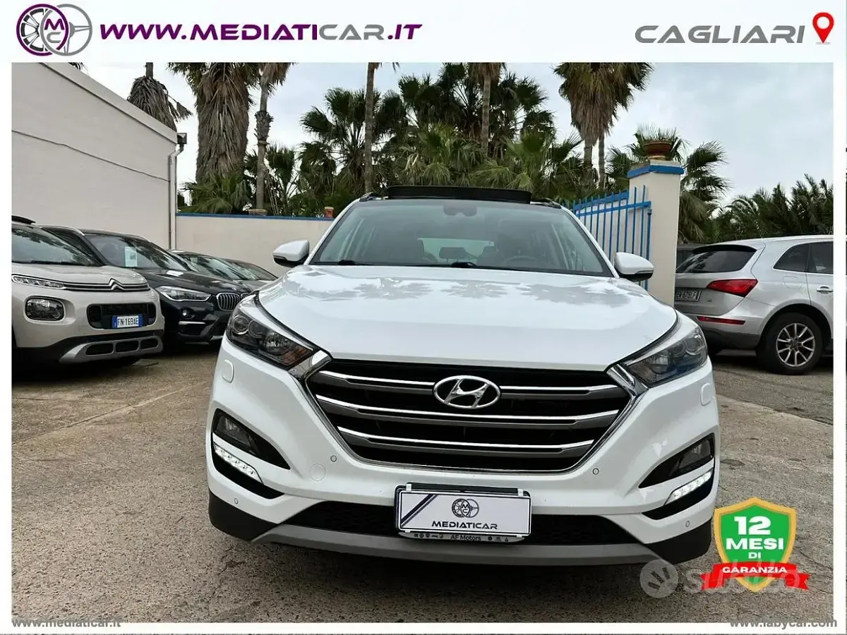 Usata Hyundai Tucson Xpossible 141 CV (103 kW) 2016 Bianco SUV