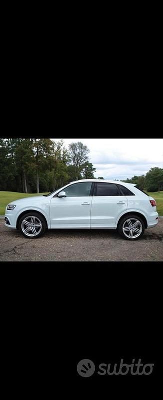 Usata Audi Q3 S-Line 177 CV (130 kW) 2014 Bianco SUV