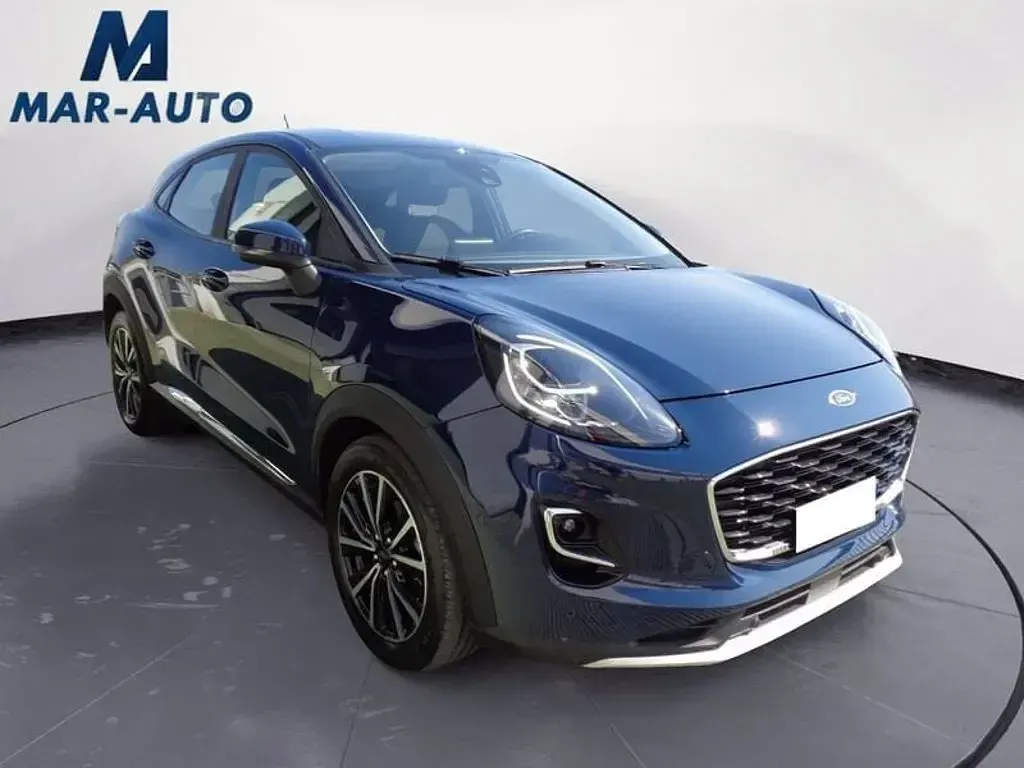 Usata Ford Puma Titanium 125 CV (91 kW) 2022 Blu/azzurro SUV
