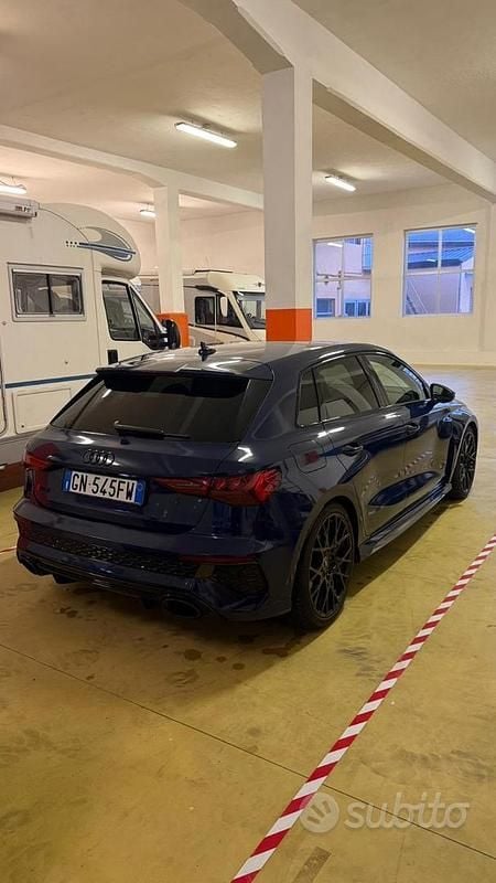 Usata Audi RS3 Performance 2023 Blu Berlina