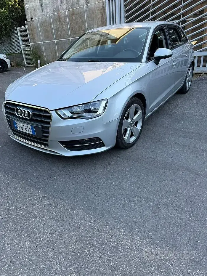 Usata Audi A3 105 CV (77 kW) 2014 Grigio Berlina