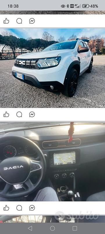 Usata Dacia Duster 100 CV (73 kW) 2023 Bianco SUV
