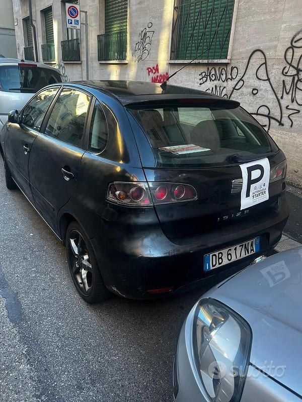 Usata Seat Ibiza 75 CV (55 kW) 2006 Nero Utilitaria
