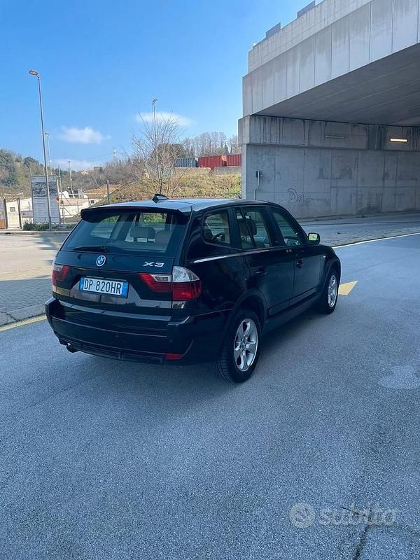 Usata BMW X3 177 CV (130 kW) 2008 Nero SUV