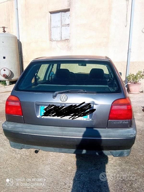 Usata VW Golf III 1992 Grigio Utilitaria