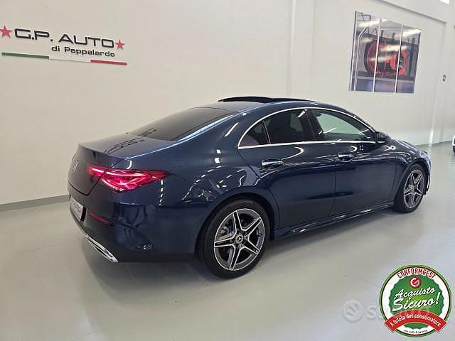 Usata Mercedes CLA200 Premium Plus 150 CV (110 kW) 2022 Blu Berlina