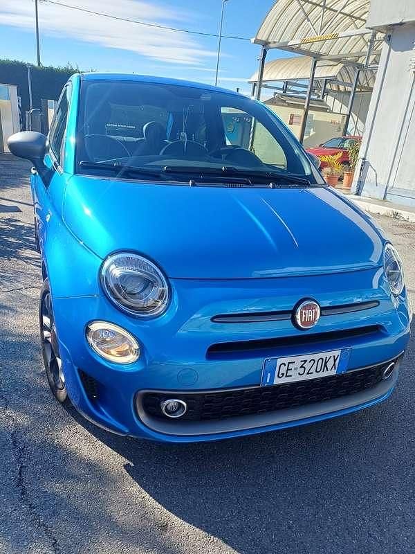 Usata Fiat 500 Sport 69 CV (50 kW) 2021 Blu/azzurro Utilitaria