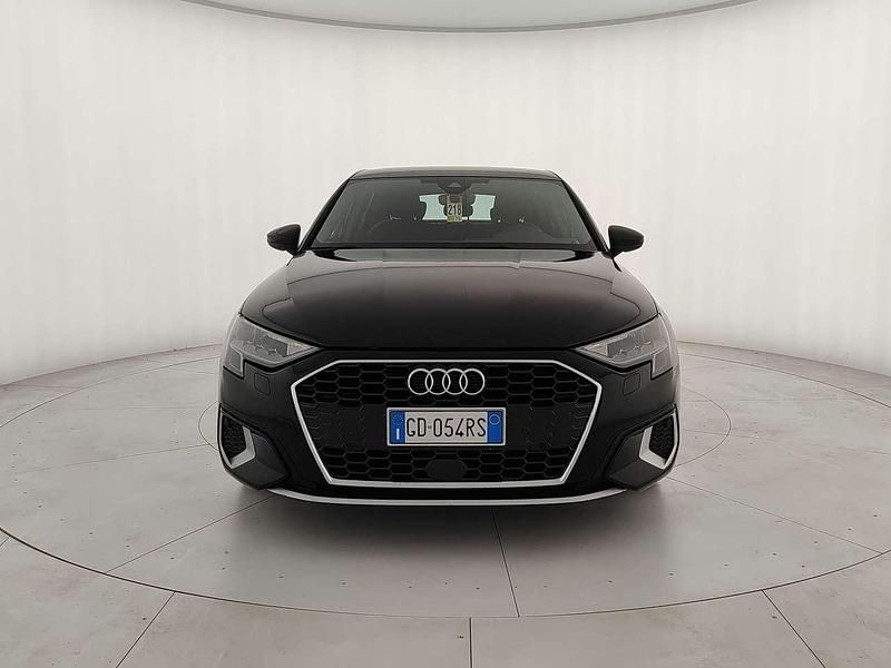 Usata Audi A3 Advanced 150 CV (110 kW) 2021 Nero Berlina