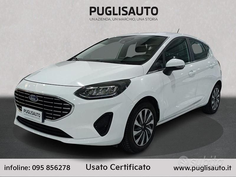 Usata Ford Fiesta Titanium 125 CV (91 kW) 2023 Bianco Utilitaria
