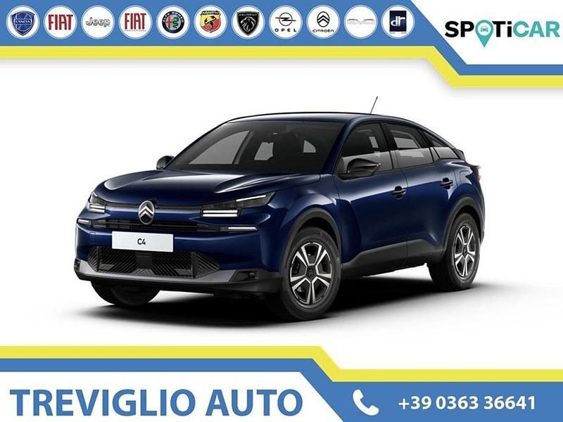 Ny Citroën C4 110 HK (80 kW) 2025 Blå Sedan