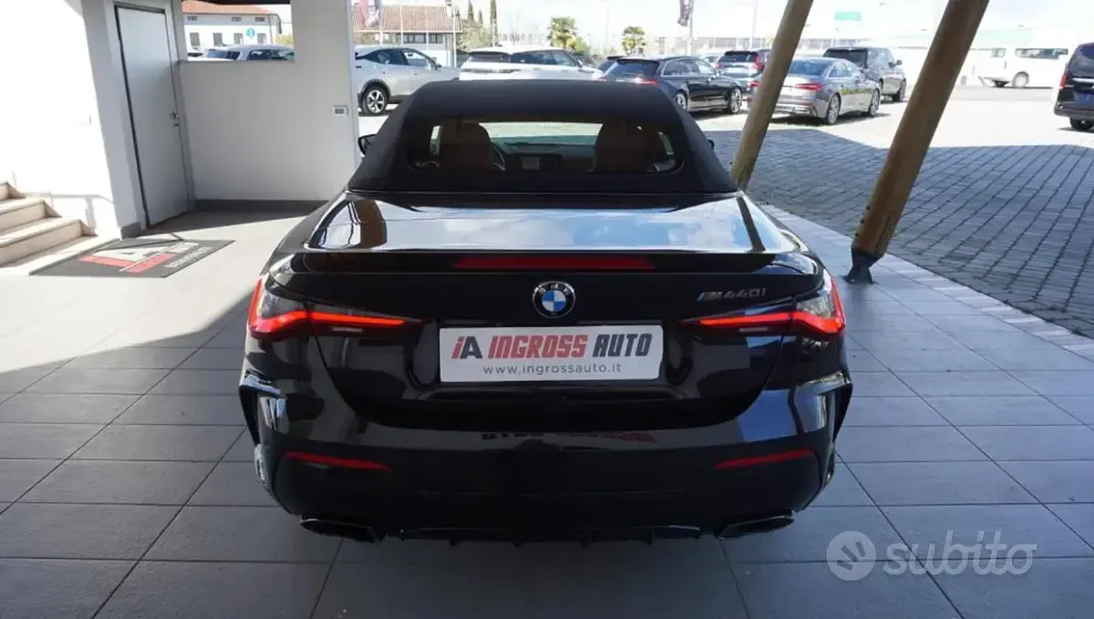 Usata BMW 440 Cabriolet M Sport 374 CV (275 kW) 2023 Nero Cabrio