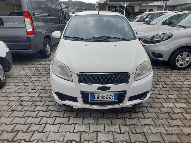 Usata Chevrolet Aveo LS 2009 Bianco Berlina