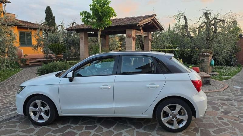 Usata Audi A1 Design 90 CV (66 kW) 2015 Bianco Utilitaria