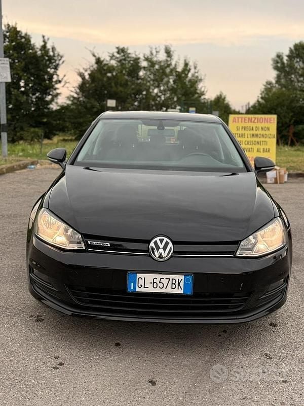 Usata VW Golf VII 110 CV (80 kW) 2013 Nero Utilitaria