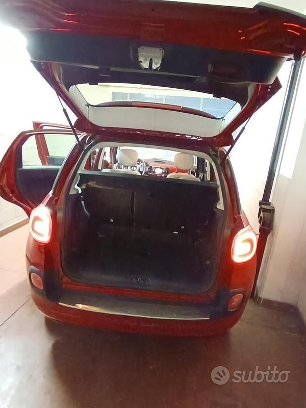 Usata Fiat 500L 95 CV (69 kW) 2015 Rosso Monovolume
