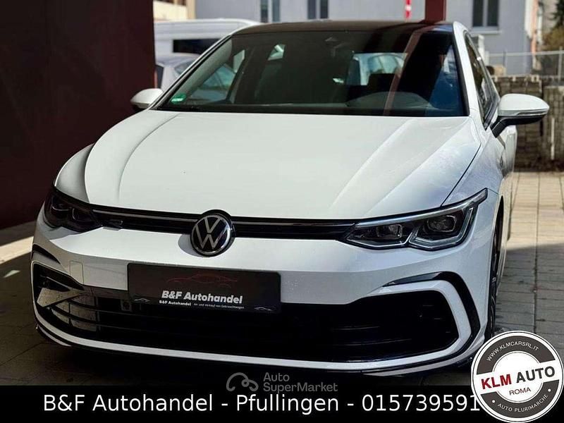 Usata VW Golf VII R-line Plus 150 CV (110 kW) 2020 Bianco Berlina
