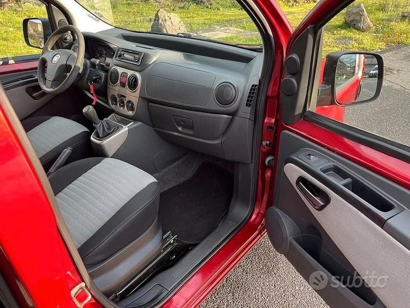 Usata Fiat Qubo Trekking 75 CV (55 kW) 2010 Rosso Monovolume