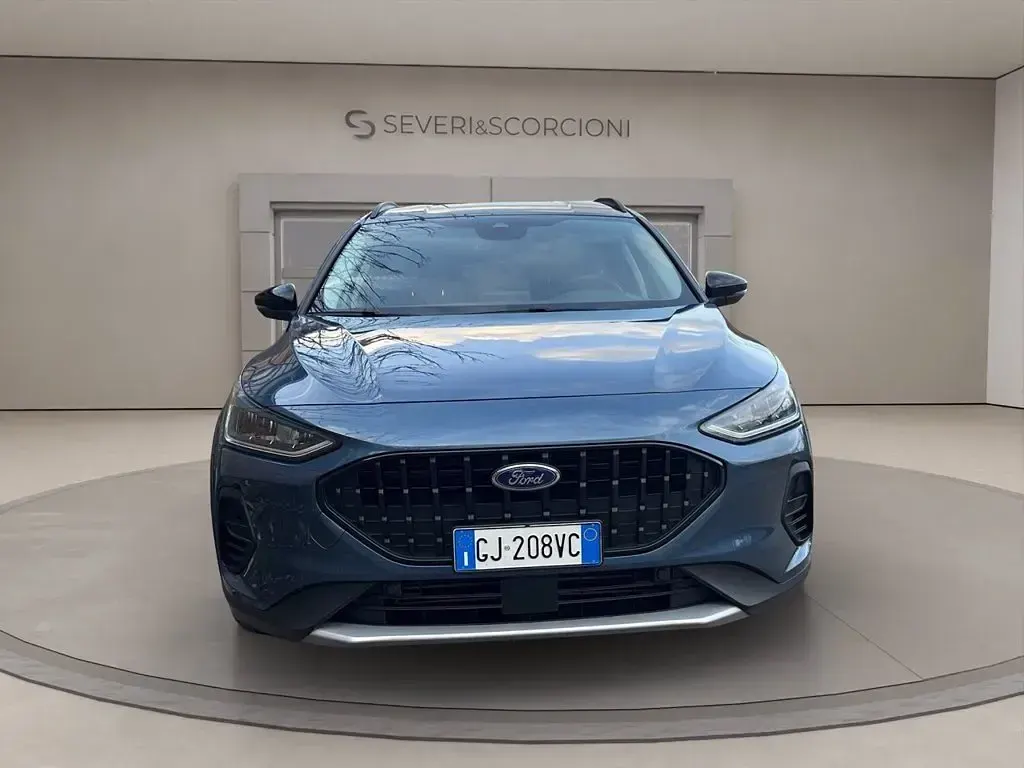 Usata Ford Focus ST-Line 125 CV (91 kW) 2022 Blu Station wagon