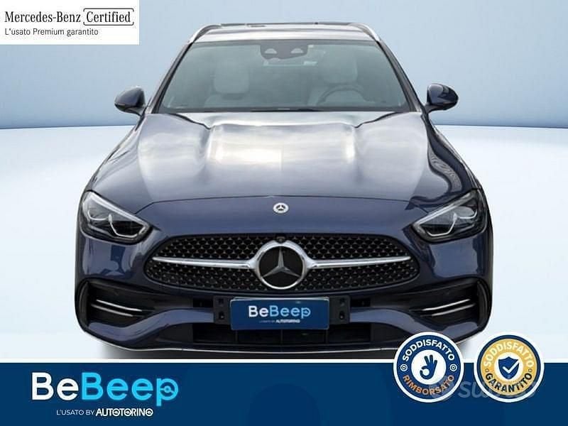 Usata Mercedes C220 AMG 197 CV (144 kW) 2024 Blu Station wagon
