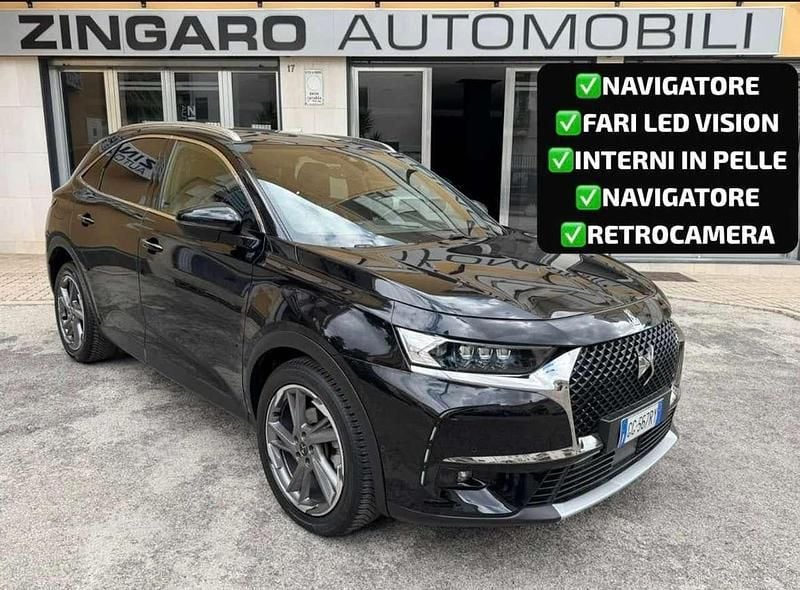 Usata DS Automobiles DS7 Crossback Rivoli 131 CV (96 kW) 2021 Nero SUV