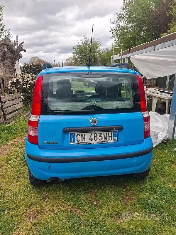 Usata Fiat Panda 2004 Blu Utilitaria