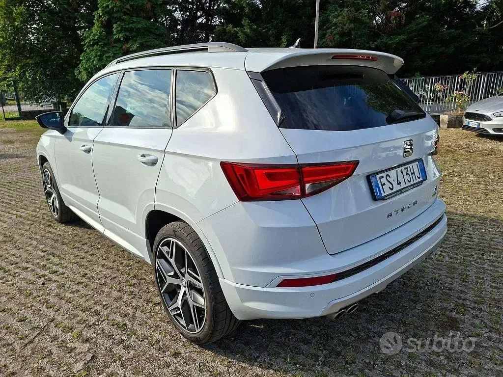 Usata Seat Ateca 4Drive 150 CV (110 kW) 2018 Bianco SUV