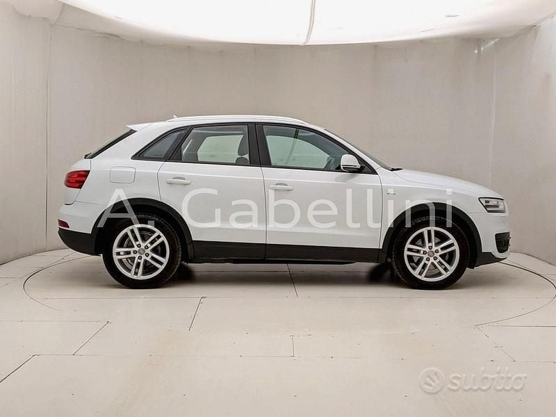 Usata Audi Q3 S-Line 177 CV (130 kW) 2014 Bianco SUV