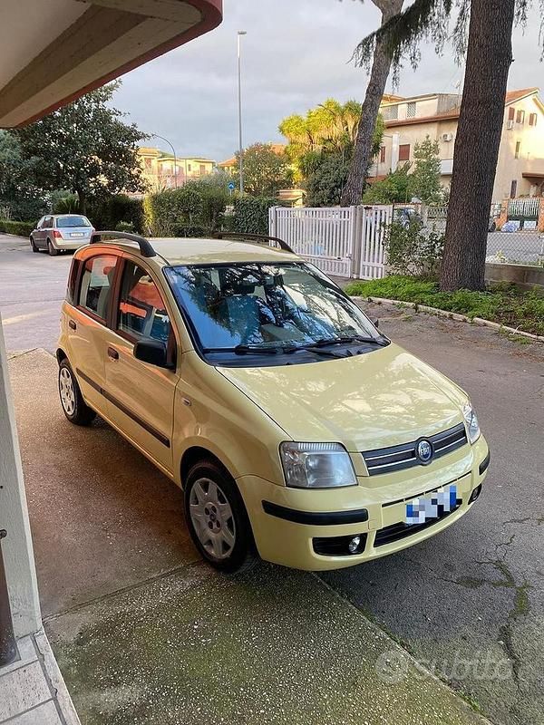 Usata Fiat Panda 2006 Giallo Utilitaria