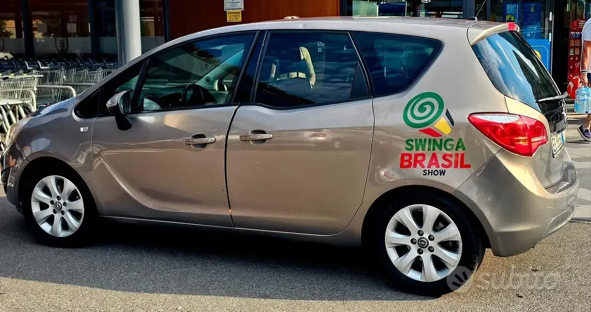 Usata Opel Meriva 101 CV (74 kW) 2014 Marrone Monovolume