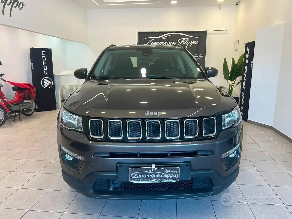 Usata Jeep Compass Longitude 120 CV (88 kW) 2019 Verde SUV
