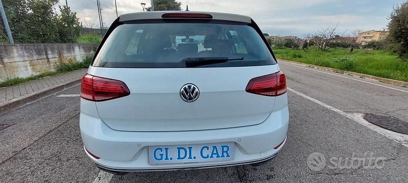 Usata VW Golf VII 2019 Bianco Berlina