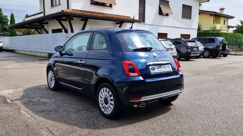 Usata Fiat 500 Lounge 69 CV (50 kW) 2019 Blu/azzurro Utilitaria