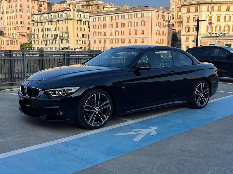 Usata BMW 420 M Sport 190 CV (139 kW) 2017 Nero Cabrio