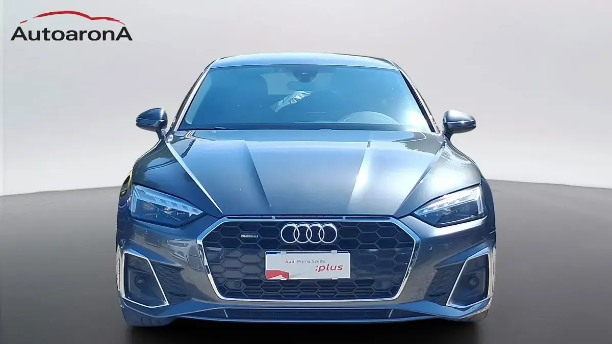 Usata Audi A5 Sportback S-Line 204 CV (150 kW) 2020 6y grigio daytona perla Utilitaria