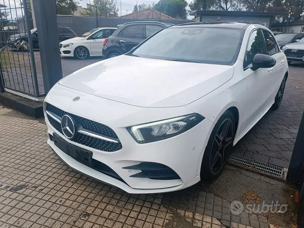 Usata Mercedes A200 Premium 150 CV (110 kW) 2019 Bianco Berlina