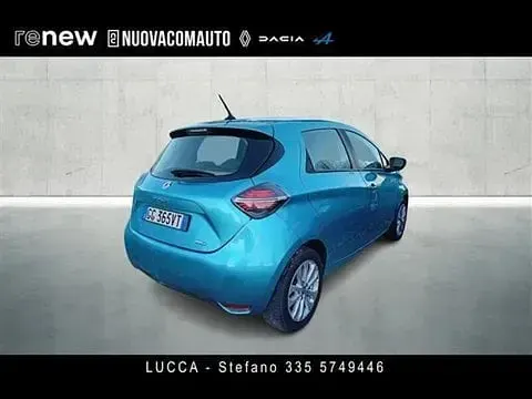Usata Renault Zoe Zen 100 kW (136 CV) 2021 Azzurro Utilitaria