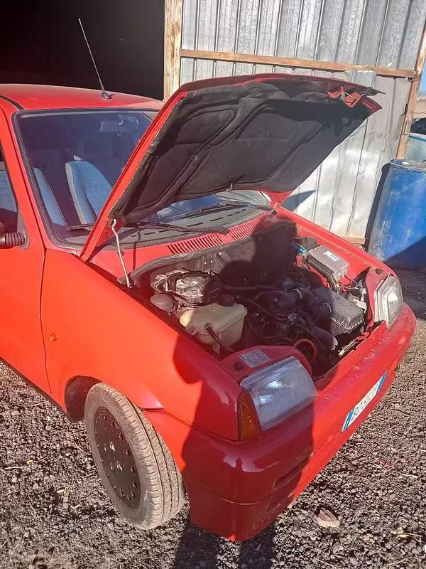 Usata Fiat 500 1997 Rosso Berlina