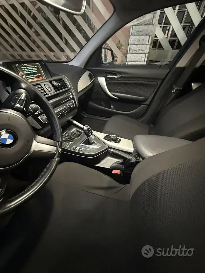 Usata BMW 118 150 CV (110 kW) 2016 Nero Utilitaria