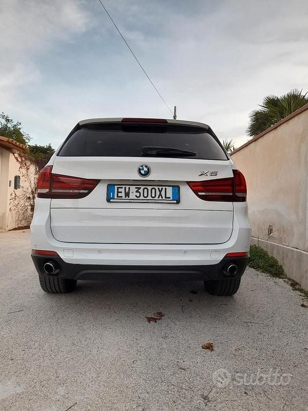 Usata BMW X5 231 CV (169 kW) 2015 Bianco SUV