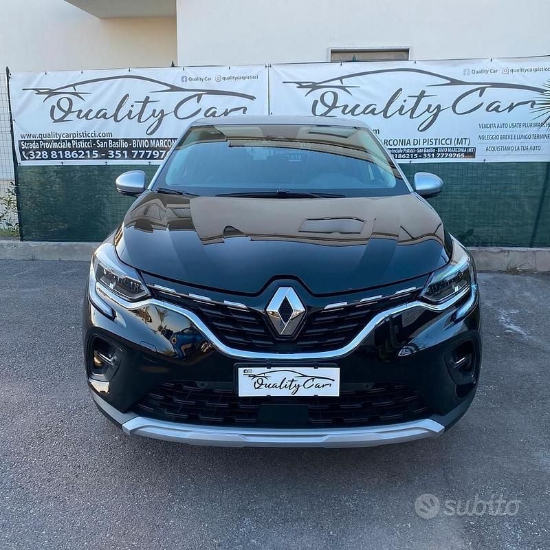 Usata Renault Captur Techno 91 CV (66 kW) 2024 Nero SUV