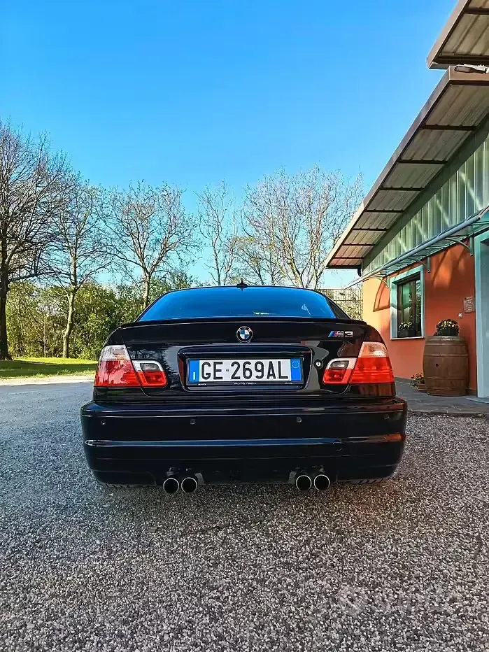 Usata BMW M3 343 CV (252 kW) 2002 Nero Coupé