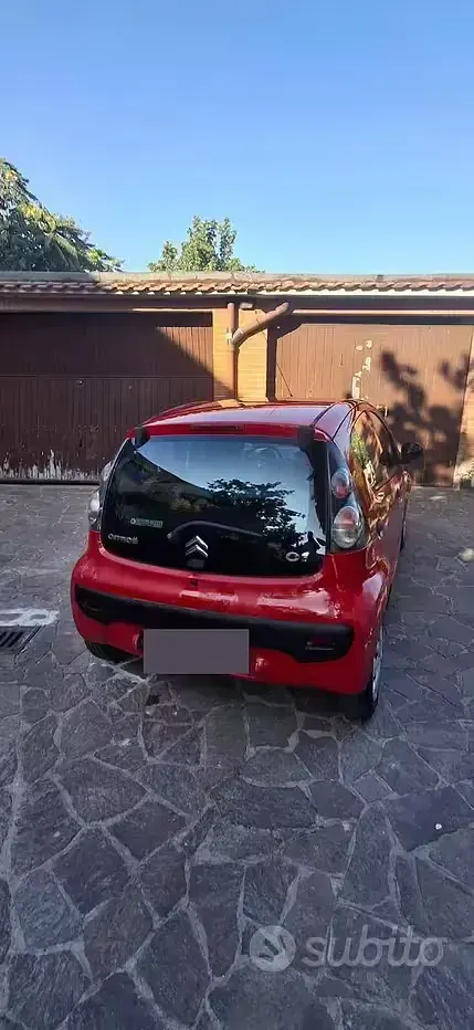 Usata Citroën C1 68 CV (50 kW) 2010 Rosso Utilitaria