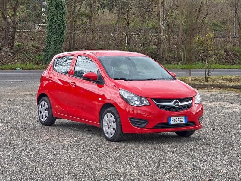 Usata Opel Karl 75 CV (55 kW) 2016 Rosso Utilitaria