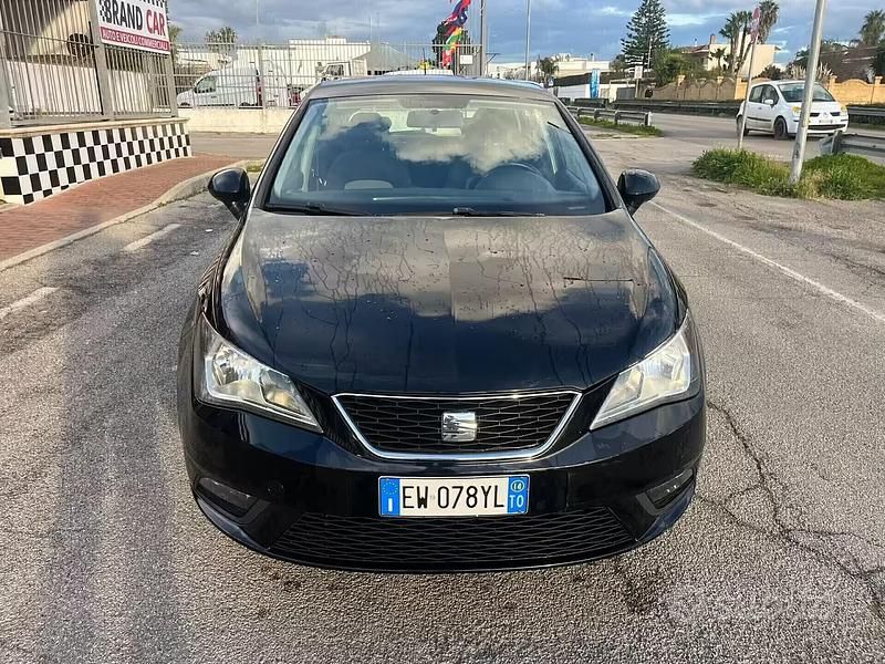 Usata Seat Ibiza Style 75 CV (55 kW) 2014 Nero Berlina